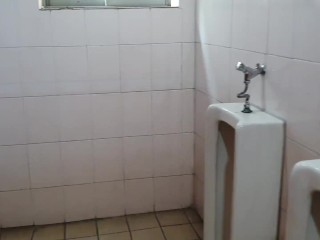 Exposure In Public Toilet