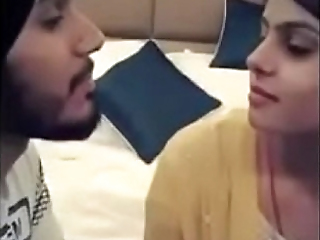 Punjabi Boy Kissing Girlfriend